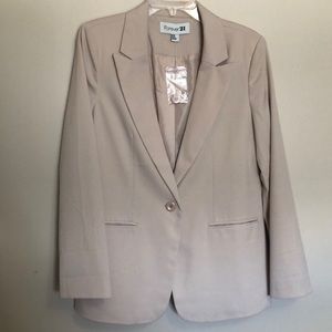 Tan blazer